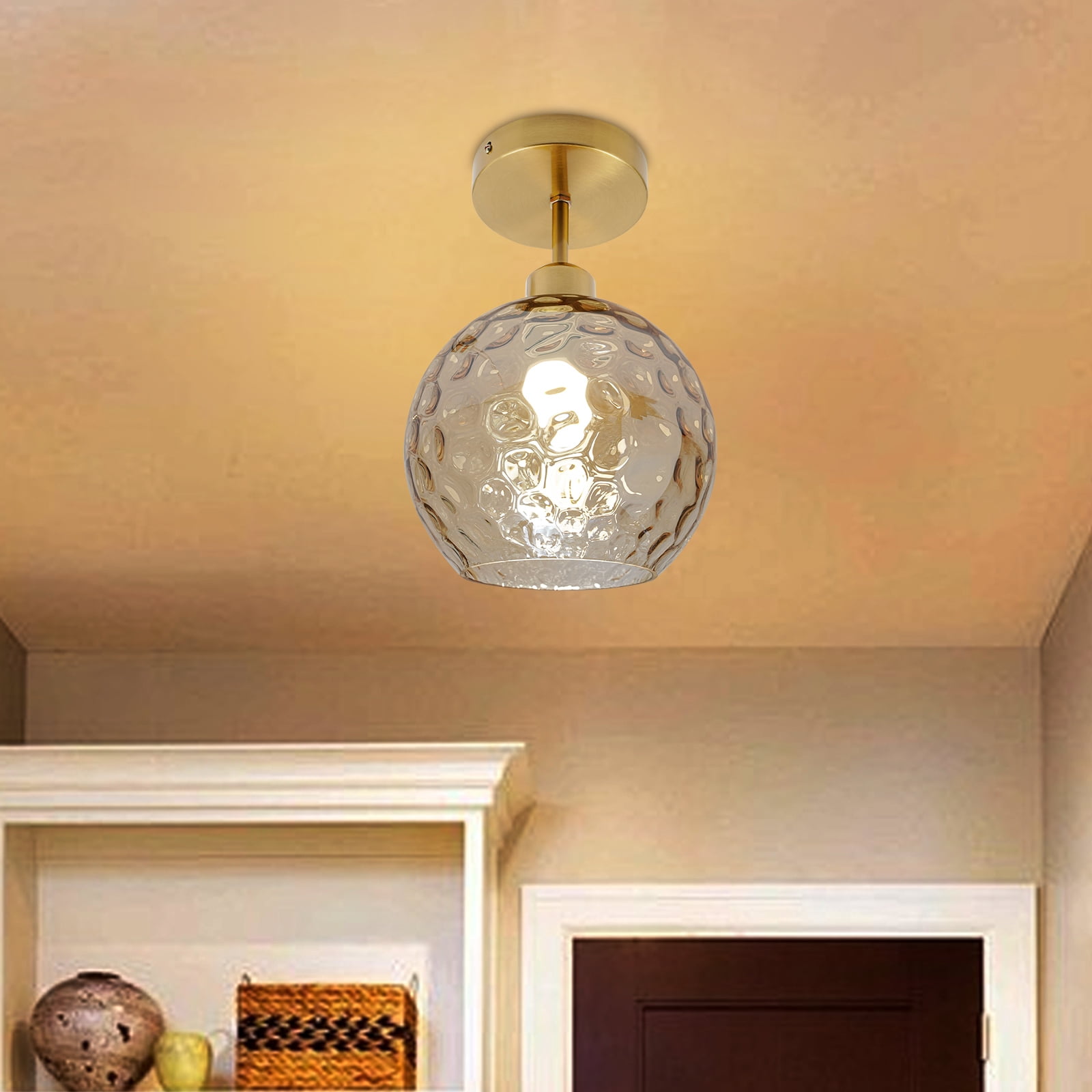 Ceiling Light Fixture, Modern Ceiling Light, Ceiling Light for Dining Rooms, Kitchens, Bars, Kitchen Islands, Sheds (Not Included Bulb)