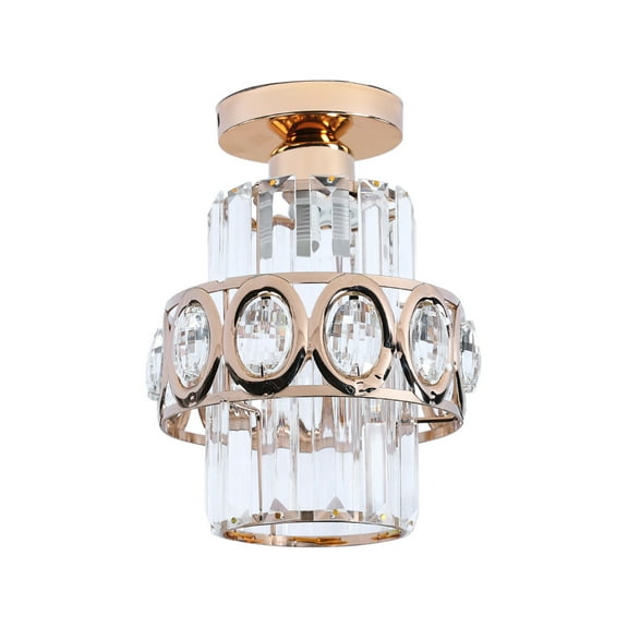 Ceiling Light,Flush Mount Ceiling Light,Ceiling Light Fixture,Chandelier Crystal Ceiling Light Modern Crystal Mini Ceiling Light For Hallway Kitchen Dining Room Living Room Bedroom