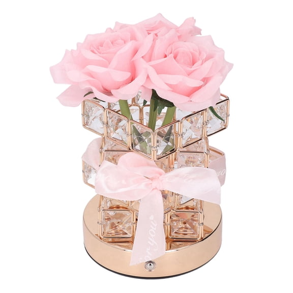 Ceiling Light Rose Flower Lamp, Rechargeable LED Rose Flower Lamp for Decoration