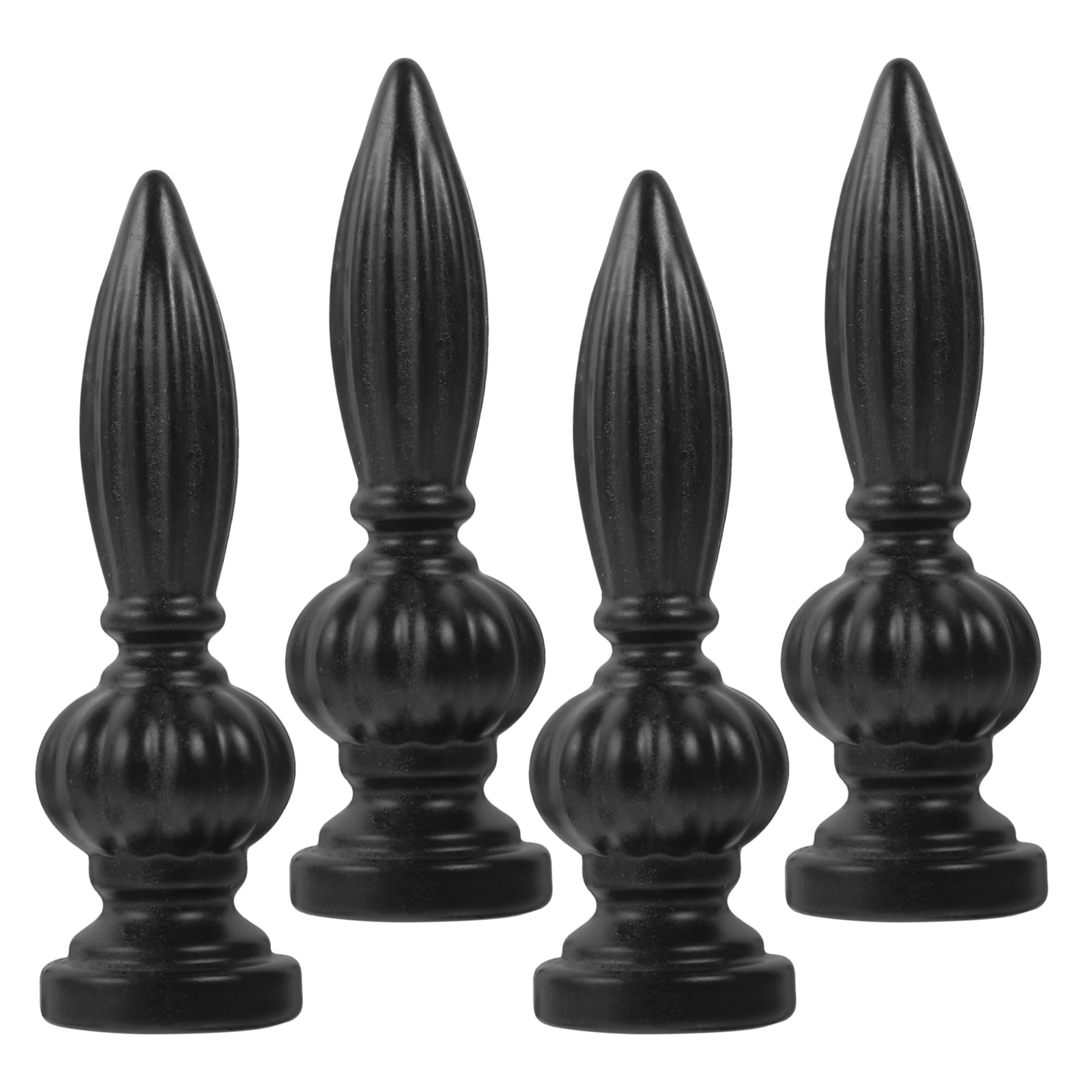 Ceiling Light Shade Black Trim Lamp Cap Decoration Finial Parts Finials