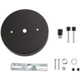 thumbnail image 1 of Ceiling Lighting Canopy Kit Pendant Light Plate Cover with All Mounting Hardware for Chandelier or Pendant Light Black, 1 of 7
