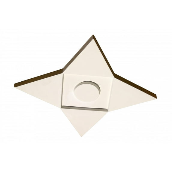 Ceiling Medallion White Urethane 13 3/8" X 13 3/8" | Renovator's Supply