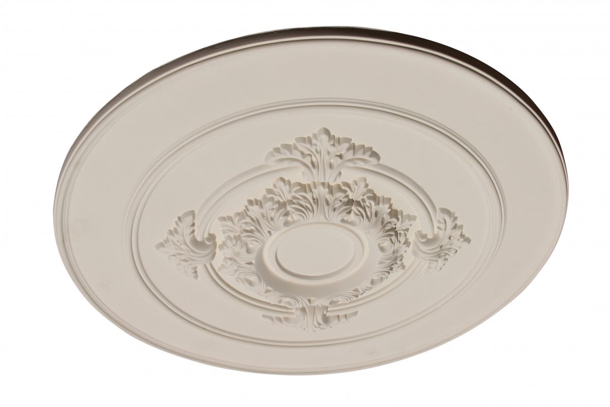 Primed White Urethane 17" Decorative Ceiling Medallion