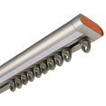 Ceiling Mount Aluminum Curtain Rail Tracks with Silent Rollers ...