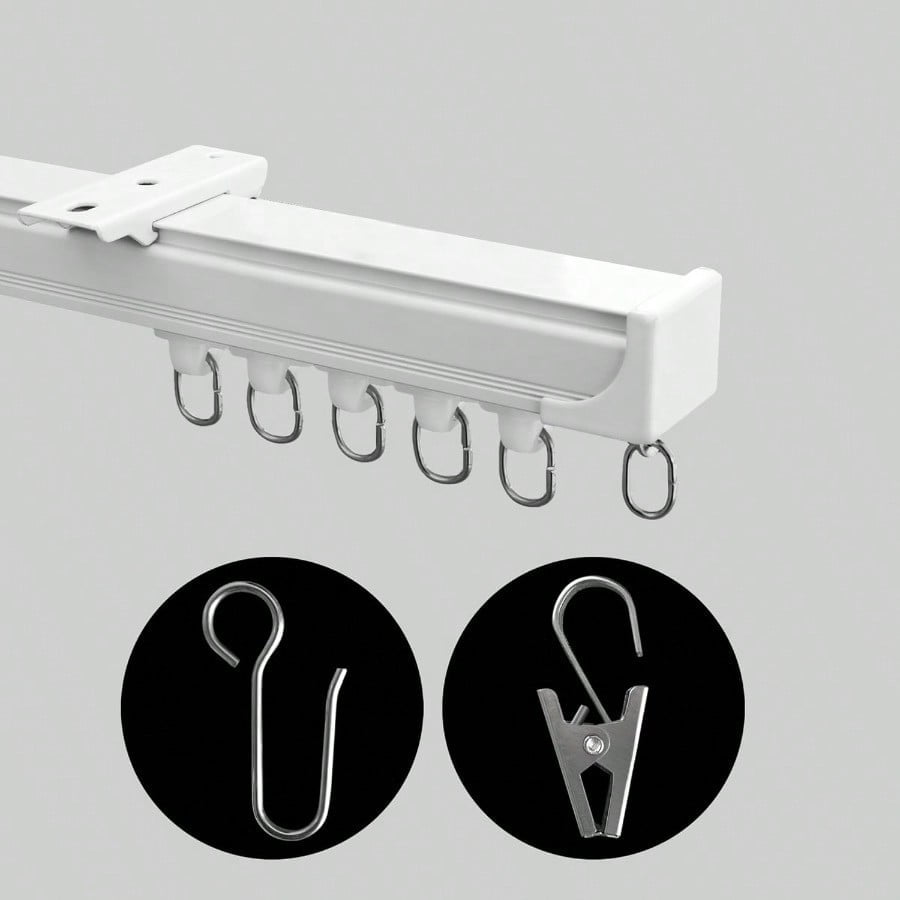 Ceiling Mount Curtains Track Room Divider Privacy Partition Separator ...