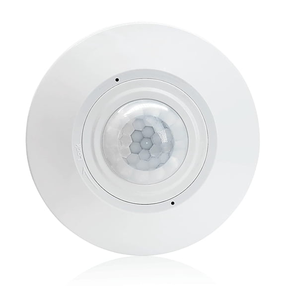 Ceiling Mount Motion Sensor,360 Motion Sensor,110V-265V,1100W,Occupancy Sensor Switch for Ceiling, 8-12M High Sensitive Motion Sensor Light Switch,PC Fireproof(5A,Neutral Wire Required)