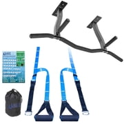 Ceiling Mount Pull Up Bar and Strap System