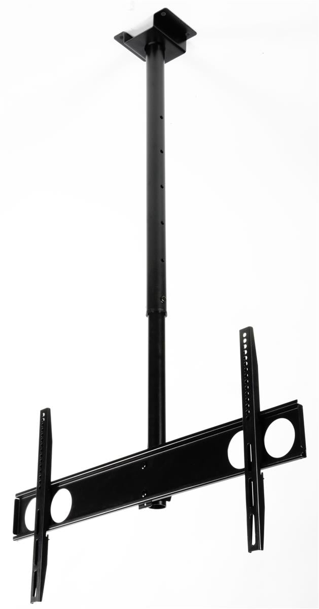 Black Adjustable Steel Ceiling Mount for 37"-70" Flat-Screen TV