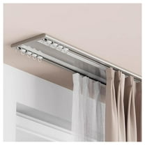 Ceiling Mounted Aluminum Curtain Track, Room Divider Curtain Track, Sliding Curtain Track for Drapes, Room Dividers