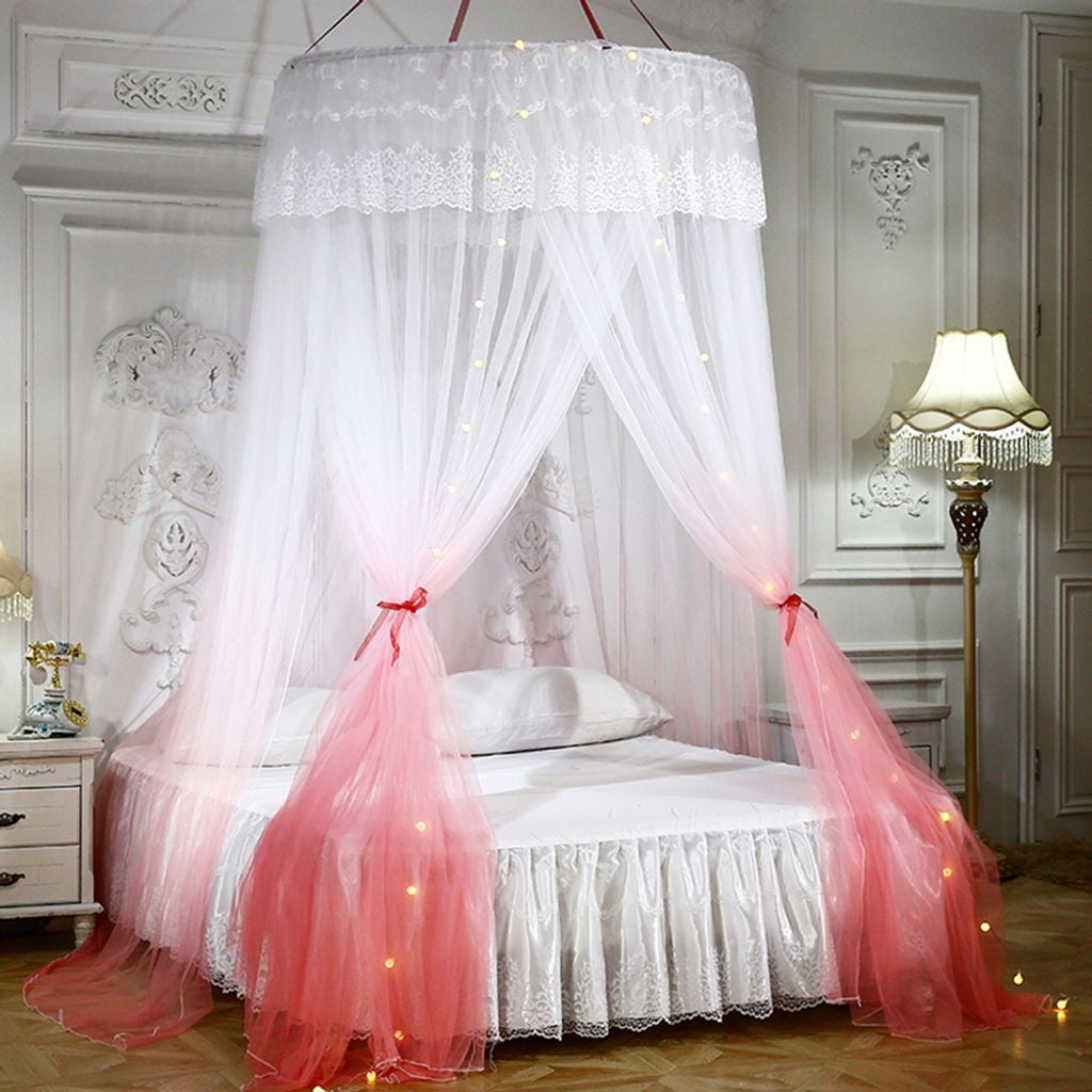 Ceiling Mounted Bed Canopy Mosquito Net Double Bed Mosquito Net Home
