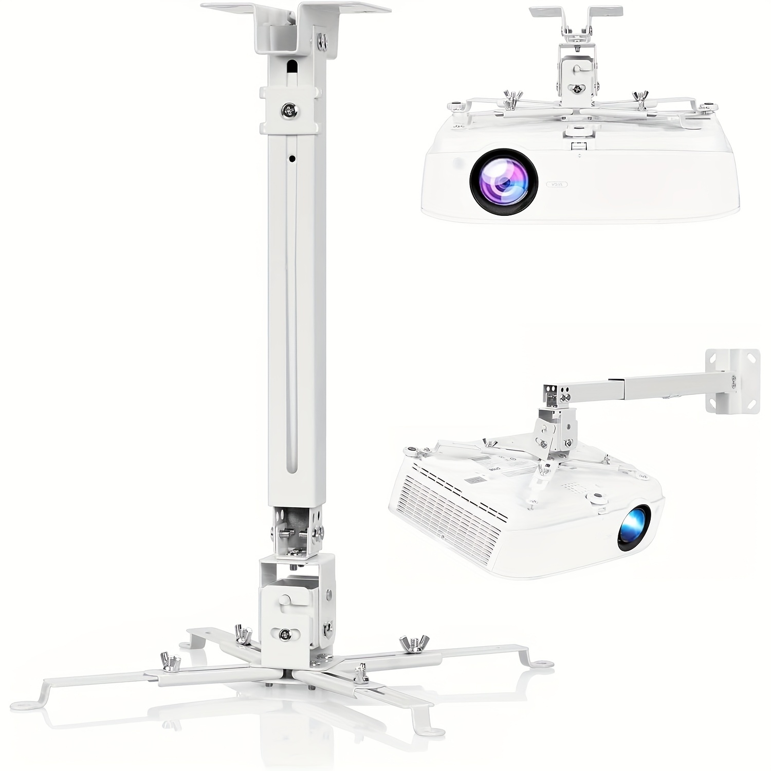 Ceiling Mounted Projector Bracket, Compatible With General Projectors ...