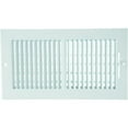 thumbnail image 1 of Do it Best Tools Ceiling Or Sidewall Diffuser - White Finish - 9-3/4 IN x 5-3/4 IN, 1 of 1