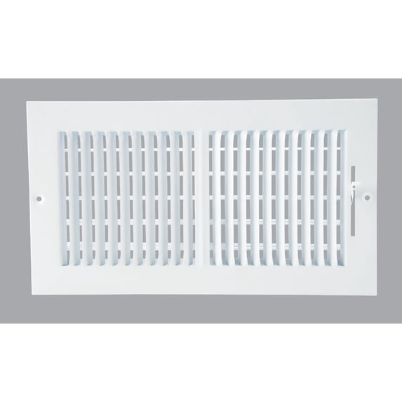 Do it Best Tools Ceiling Or Sidewall Diffuser - White Finish - 9-3/4 IN x 5-3/4 IN