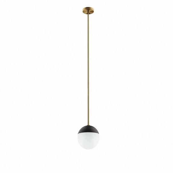 Ceiling Pendant Light Fixture, White Gold, Glass, Kitchen Cafe Bistro Hospitality Restaurant, Modern Contemporary HB33909