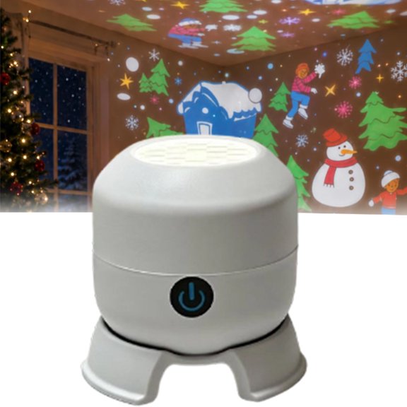 Ceiling Projector --Dynamic Rotating LED Projector Light 360° Dynamic Rotating LED Projector Light for Bedroom Ceiling Wall Home Theater
