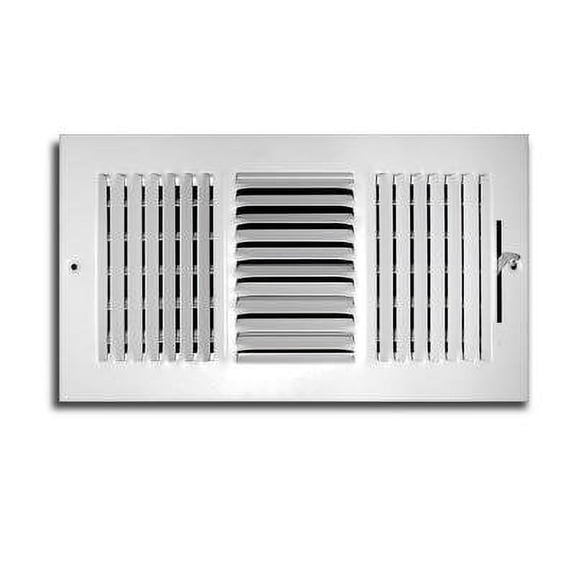 Ceiling Register: Truaire 12 in. X 6 in. 3 Way Wall/Ceiling Register H103m 12x06