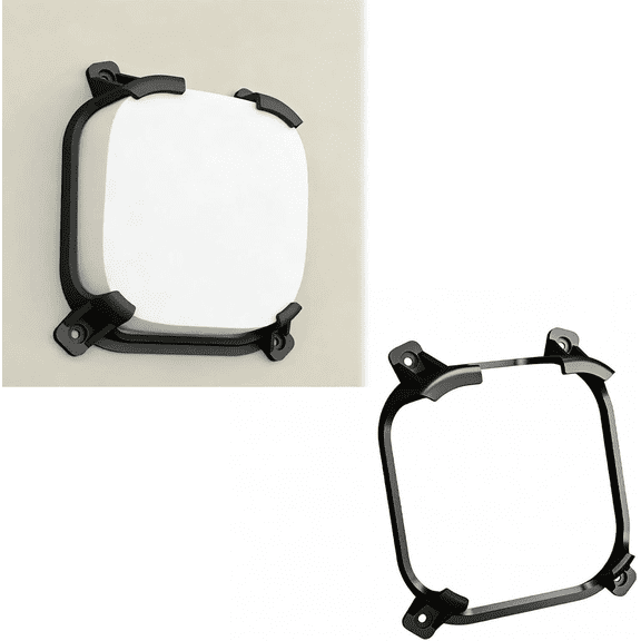 Ceiling/Wall Mount Bracket for Eero Pro 6E Mesh WiFi Router - Sleek Design for Optimal Signal Placement (Black)
