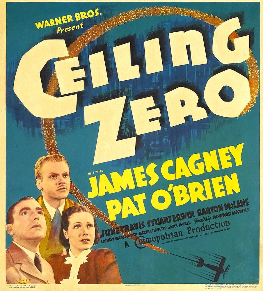 Ceiling Zero Canvas Art - (24 x 36)
