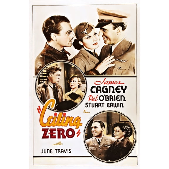 Ceiling Zero U Movie Poster Masterprint