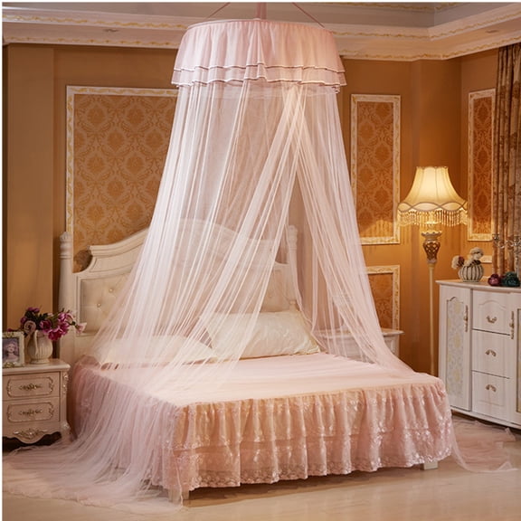 Ceiling dome small fresh mosquito net, student mosquito net, princess circular mosquito net, small fresh dome jade color with light