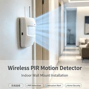 Wireless PIR Dual Passive Infrared Detector PIR Motion Sensor For Home Guard Security Alarm System 433MHz