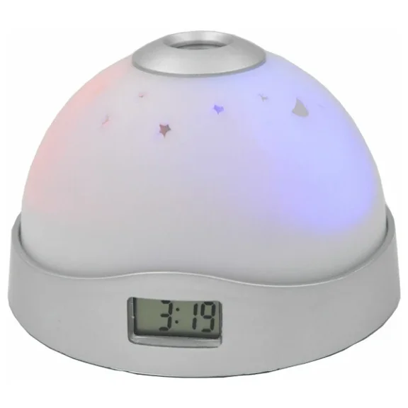 Ceiling projector alarm clock, Projection alarm clock with mood light