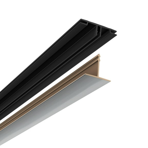 CeilingMAX 100 sq. ft. Brushed Aluminum Surface Mount Grid Kit