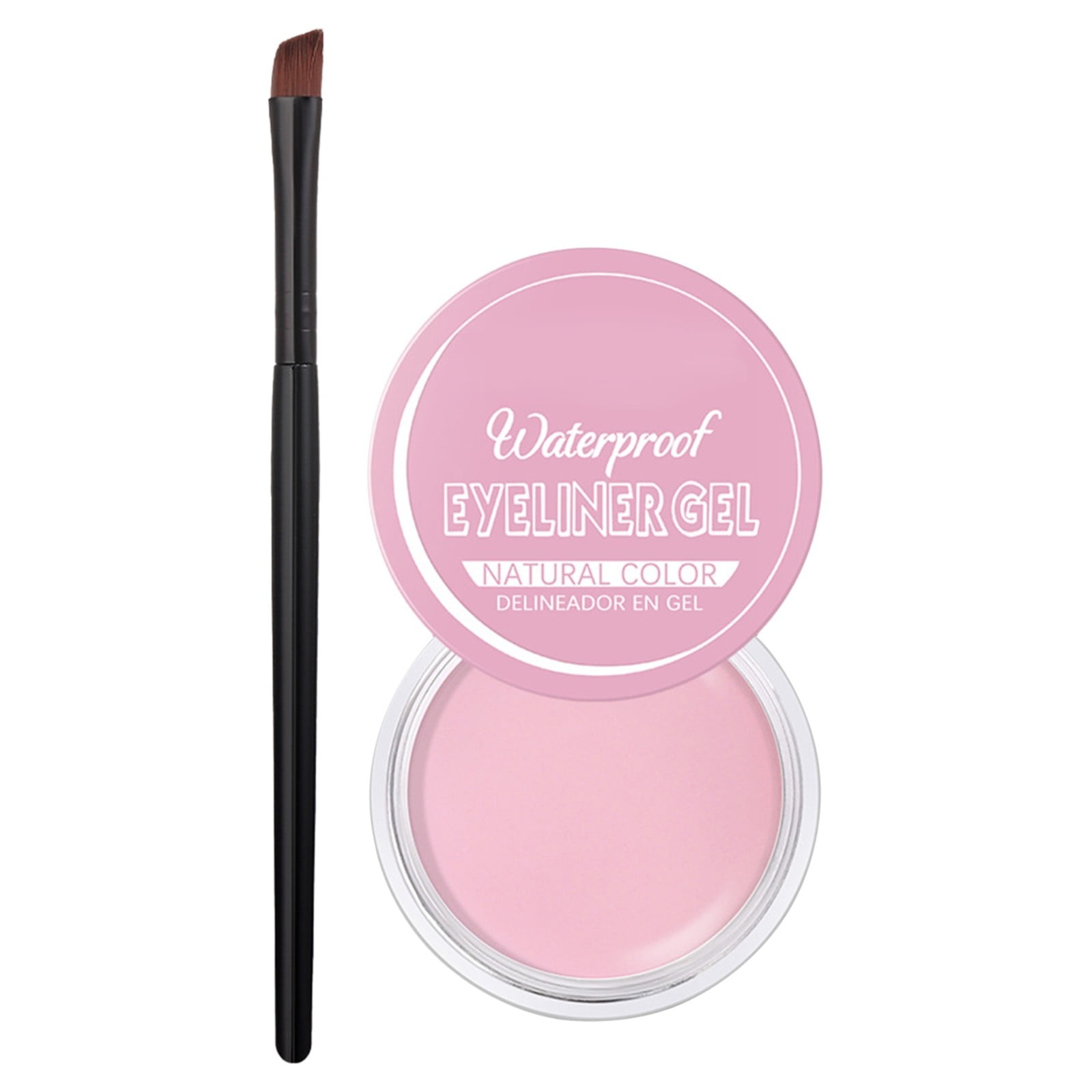 Ceimmol Canned Eyeliner Eyebrow With Brushes Kit Formula Quick Drying