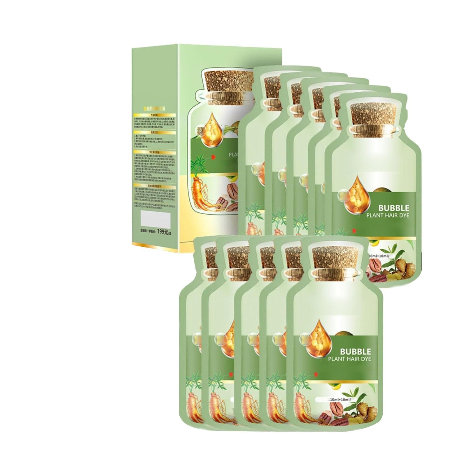 Ceimmol Gentle And Non Irritating Plant Based Bubble Hair Dye For Lazy