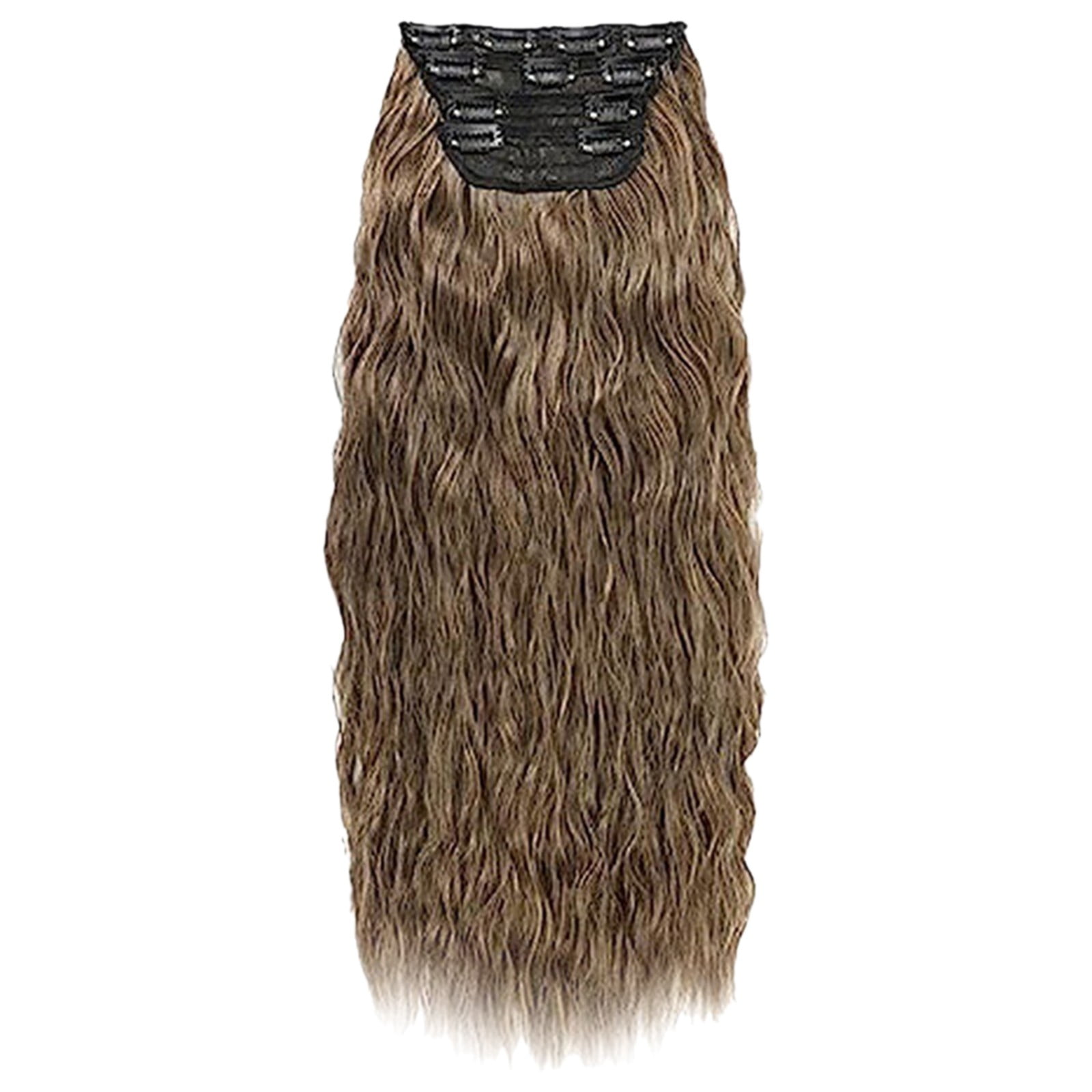 Ceimmol Long Curly Hair Wig With Water Ripple To Increase Hair Volume