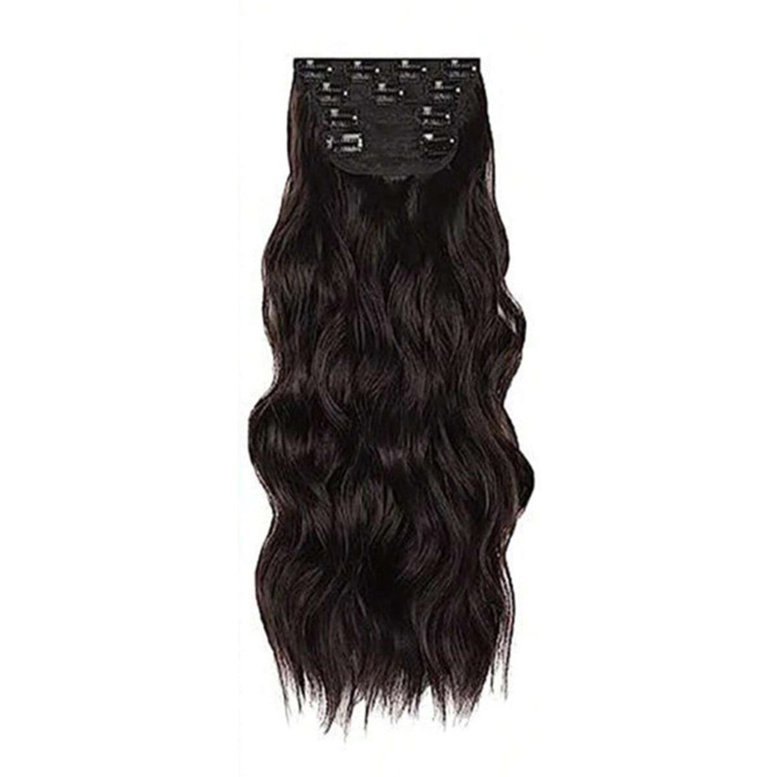 Ceimmol Long Curly Hair Wig With Water Ripple To Increase Hair Volume