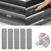 Ceimmol Self Adhesive Window Screen Instantly Mend Holes And Tears In Screen Doors RVs Window Mesh Net Screen Patch Stickers For Repairing Holes, Black