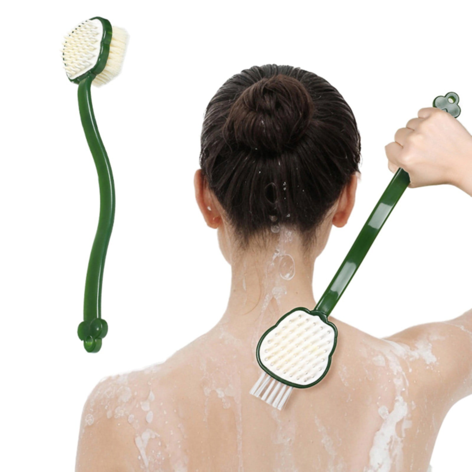 Ceimmol Shower Brush With Soft And 15inch Extra Long Handle Back ...