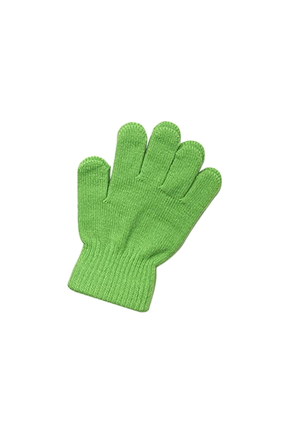 Stretchy Mittens Sports Knitted Gloves Unisex Magic Gloves Winter Full Finger Elastic Warm Mittens for Women Men