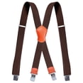 thumbnail image 1 of Ceimmol Suspenders for Men X Back Adjustable Heavy Duty Clip With 1.5 Inchs Wide Elastic Braces Snaps, 1 of 9