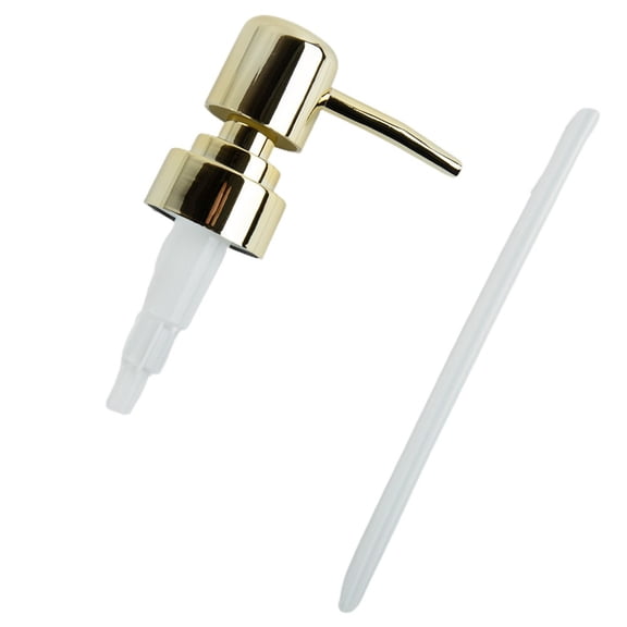 Ceise Tube Pump Head 28 Teeth 2CC 9cm Length Black Pearl Gold 15cm Tube Length Bath Accessory Sets For 28 400 Thread