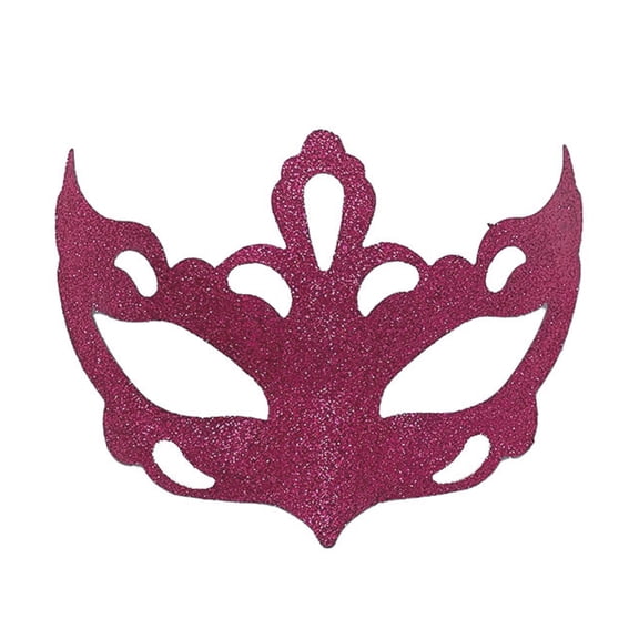 Ceisia Glitter Half Face Masquerade Mask Crown Style For Women Halloween Party Cosplay Costume Gift