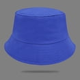 thumbnail image 1 of Ceisia Kids Baseball Cap Solid Adjustable Casual Hat Toddler Boys Girls Outdoor Sun Protection Flat Brim Cap Blue 2 Years Gifts for Father, 1 of 3