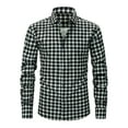 thumbnail image 1 of Ceisia Men Casual Solid Business Fashion Turn Gift Down Collar Long Sleeve Button Down Shirts, 1 of 4