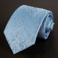 thumbnail image 1 of Ceisia Men Paisley Jacquard Satin Necktie Elegant Formal Business Wedding Party Dress Tie For Office Special Occasions Gift, 1 of 3