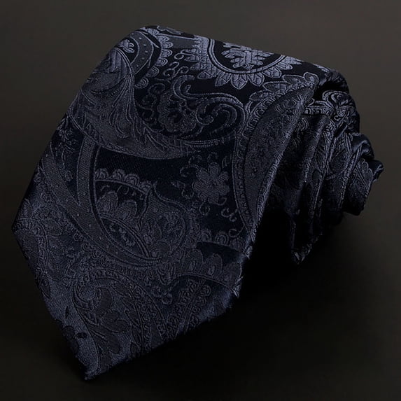 Ceisia Men Paisley Jacquard Satin Necktie Elegant Formal Business Wedding Party Dress Tie For Office Special Occasions Gift