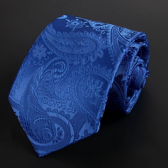 Ceisia Men Paisley Jacquard Satin Necktie Elegant Formal Business Wedding Party Dress Tie For Office Special Occasions Gift