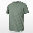 thumbnail image 1 of Ceisia Men's Big & Tall Relaxed Fit Solid Short Sleeve Crewneck T-Shirt Casual Summer Everyday Tee Top Army Green XXXXXL Gifts for Father, 1 of 7