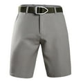 thumbnail image 1 of Ceisia Men's Casual Button Front Shorts with Pockets Loose Fit Straight Five Quarter Comfortable Pants Gifts for Father Gray 4X, 1 of 5