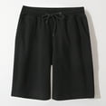 thumbnail image 1 of Ceisia Men's Casual Outdoor Beach Cargo Shorts Lightweight Breathable Quick Dry with Pockets Gifts for Father Black 2X, 1 of 5