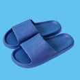 thumbnail image 1 of Ceisia Men's Fashion New Indoor Cute Solid Thick Sole Soft Bottom House Slippers Home Comfort Casual Non-Slip Breathable Lightweight Anti-Skid Slides Gifts for Father, 1 of 7
