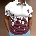 thumbnail image 1 of Ceisia Men's Loose Fit Short Sleeve T-Shirt Stylish Multi-Pattern Design Spring Summer Shirt Gift, 1 of 8