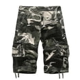 thumbnail image 1 of Ceisia Men's Multi Pocket Fashion Cargo Shorts for Summer Five Quarter Length Casual Pants Gifts for Father Gray 38, 1 of 5