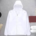 thumbnail image 1 of Ceisia Men's Oversize Hooded Full-Zip Lightweight Portable Sun-Protective Nylon Jacket Gift, 1 of 3
