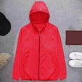 thumbnail image 1 of Ceisia Men's Oversize Hooded Full-Zip Lightweight Portable Sun-Protective Nylon Jacket Gift, 1 of 3